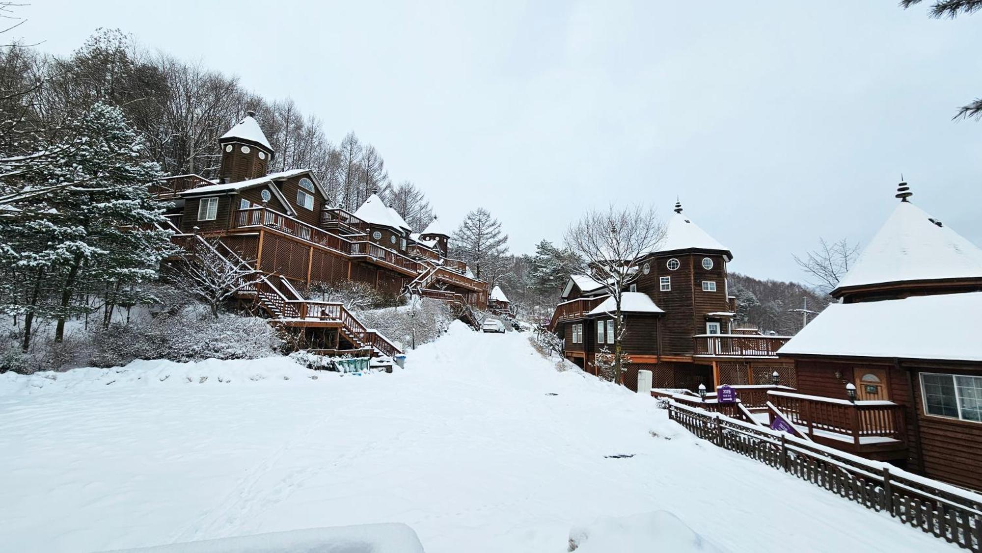 Elf Resort Hotel Pyeongchang Exteriör bild