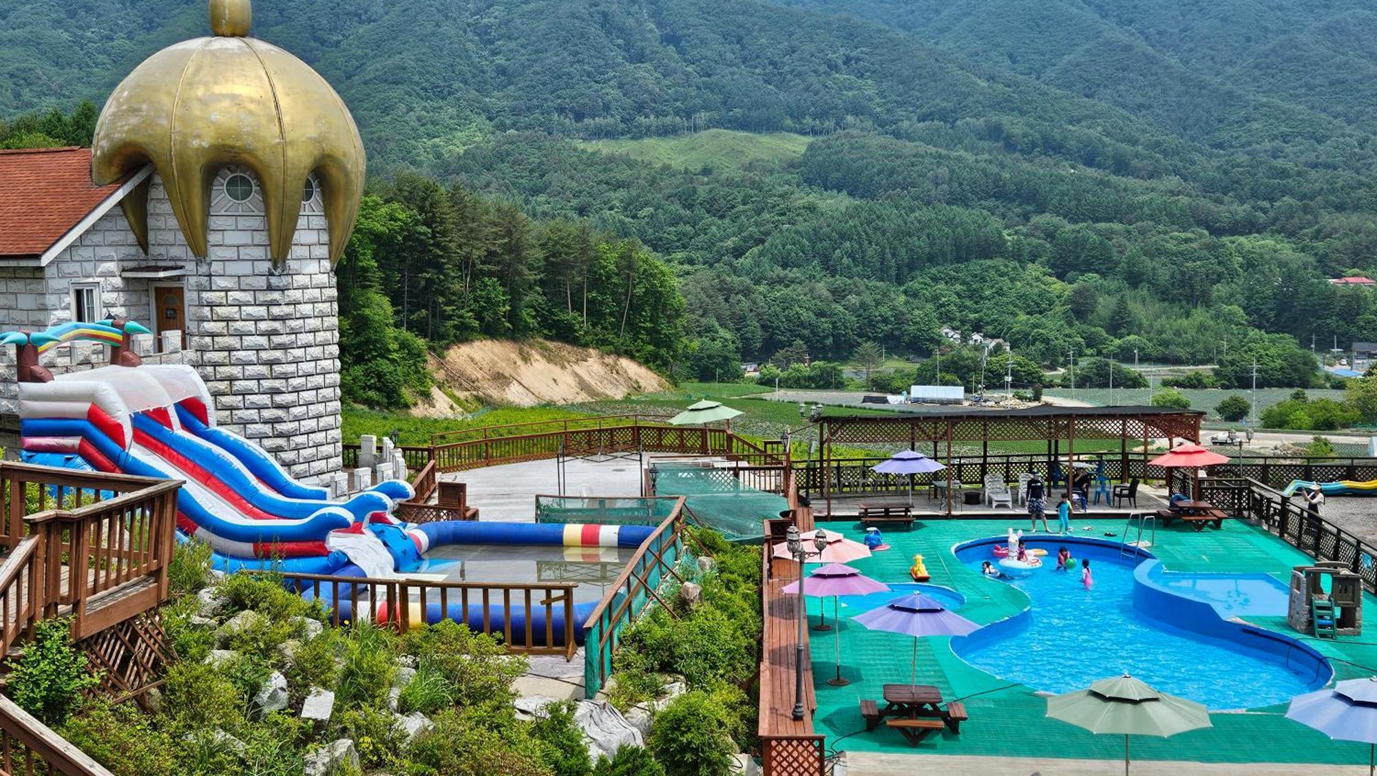 Elf Resort Hotel Pyeongchang Exteriör bild